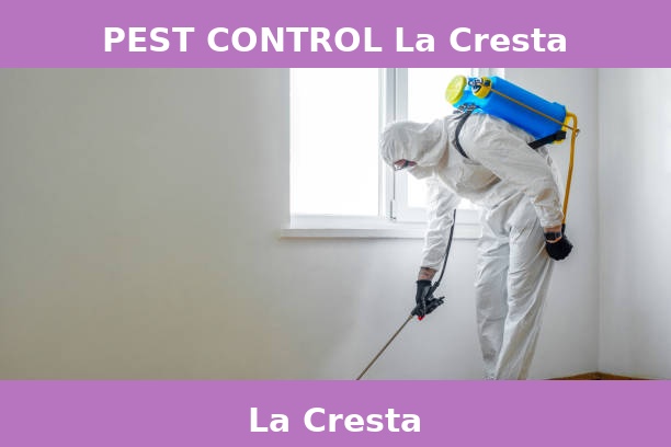 PEST CONTROL La Cresta
